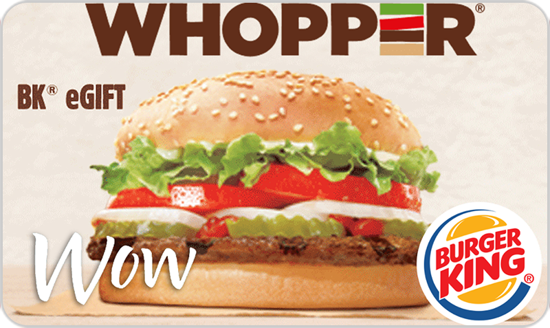 Burger King - $5.00+