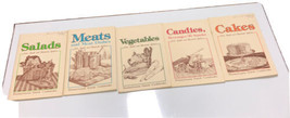 Pennsylvania Dutch Cookbooks Lot Of 5 Booklets 1982 Salads, Meats, Candies Etc. - £10.96 GBP
