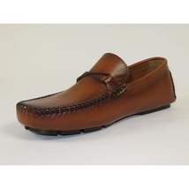 Men's Driving Shoes GENIO Turkey Casual Dress Genuine Leather 120747871 Cognac image 3