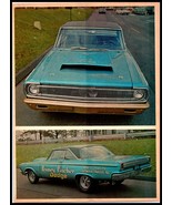 1968 &quot;CARS&quot; Magazine Color Print - &quot;Penney Pincher&quot; Dodge Hemi Race Car A4 - £6.23 GBP