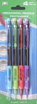 Jot MECHANICAL PENCILS 4 Color Pack 0.7mm Comfort Grip w/ Erasers 4 Penc... - $2.96