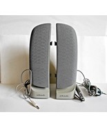 2 - Polk Audio Gray Computer Speakers - £19.51 GBP