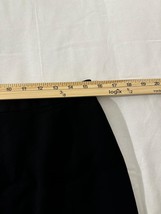 Ann May & Co Women's Black Rear Zipper Double Slits Pull-On Pencil Skirt Size 14 image 10