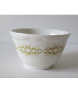 BUFFALO CHINA Custard Bowl Restaurant Hotel Ware Colonnade Atomic Mustar... - £11.68 GBP