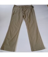 Dickies Women&#39;s Slim Fit Straight Pants Size 14R Flex Tan (Khaki) Color ... - $308.62 MXN