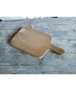 Antique Primitive Cutting Board, Rustic Bread Board of 19th. - $988.32 MXN