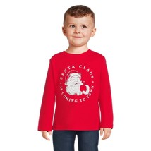 Holiday Time Toddler Christmas Long Sleeve T-Shirt, Size 5T Color Red - $236.99 MXN