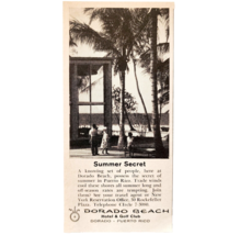 1959 Dorado Beach Hotel Golf Club Advertisement Travel Puerto Rico Vinta... - $27.41 CAD