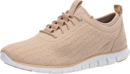 Cole Haan Women ZG Stitchlite Distance Oxford Safari Mtlc Knt/White Size... - $1,014.25 MXN