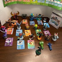 Lot 19 Activision Skylanders Swap Force Action Figure W/ Cards &amp; Video Game PS3 - £39.49 GBP