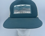 Columbia Sportswear Hat Cap Strapback Flexfit 110 Patch Blue White OSFA ... - $17.41