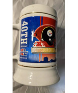 40th Super Bowl Anniversary Beer Mug Steelers / Seattle Seahawks - $8.38