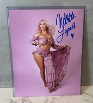 Nikkita Lyons Sexy Legs Feet Signed Autograph 8x10  WWE WCW NXT AEW TNA ROH - $38.69