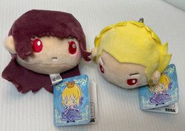 Fate / Grand Order FGO Plush Doll Mascot Key Chain Sega Sanrio lot of 2 new - £29.37 GBP