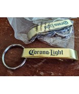 Beer CORONA LIGHT Keychain &amp; Bottle Opener Advertising Promo Metal NEW S... - £10.22 GBP