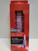 New Loreal Paris Revitalift Derm Intensives 1.9% Pure Hyaluronic Acid 7 Ampoules - £3.99 GBP