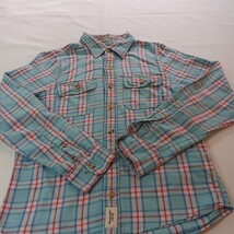 Abercrombie Fitch Men's Multicolor Plaid Long Sleeve Button Up Shirt Size Medium image 9