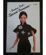 Vintage Annies Attic Special Occasion Fashion Doll Crochet Pattern Booklet - $10.00