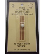 Vintage Cir-Kit Concepts Small Pin-In Ceiling Globe 12 Volt Light Fixture - $6.77 CAD