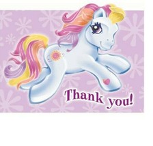 My Little Pony Pack of 8 Thank you Notes - $10.00