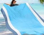 Beach Blanket 79&quot;X83&quot; Sandproof Large Beach Blanket Water Resistant Mat ... - $27.99