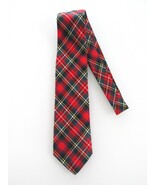 Rooster Vintage Men's Cotton Plaid Tie - $16.00