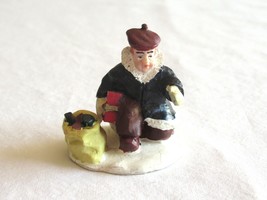 Christmas Train Village Figurine Man Dad Kneeling Gift Present Toy Bag 1... - £7.55 GBP