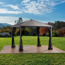 PABLO 10x10 Gazebo | Outdoor Canopy Tent | [Brand Name] - £1,299.31 GBP