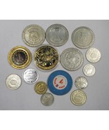 15 Vintage Gambling Casino Tokens All Different C2300 - £17.67 GBP