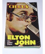Elton John Paperback Book By Cathi Stein Circus Magazine Vintage 1975** - $13.69 CAD