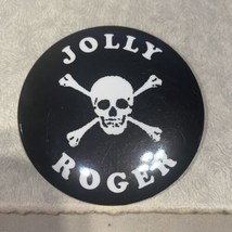 jolly roger pin button - £3.13 GBP