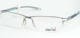 Mainhattan Por AVM 8330 col.136 Mate Plata / Azul Gafas 56-16-135mm - £102.01 GBP