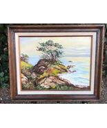 ALICE HOBBS BOLTON  COUTTS Original 1950s SEASCAPE MID CENTURY MODERN Oi... - $2,277.00