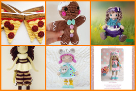 PACK 6 PDF Pattern Crochet (SEE PHOTOS) Pattern Amigurumi Pattern | INST... - $4.98