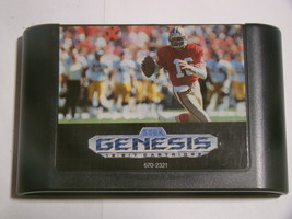Sega Genesis - NFL SPORTS TALK FOOTBALL &#39;93 Starring JOE MONTANA (Game O... - £11.71 GBP