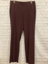 Style &amp; Co. Women&#39;s pull on Burgundy casual Pants stretch Size 10S - £10.66 GBP