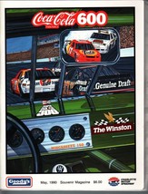 Charlotte Motor SPEEDWAY-WORLD 600 PGM-1990-NASCAR-SCHRADER-EARNHARDT-WALTRIP Vf - £53.43 GBP