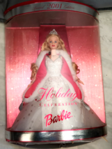 2001 Holiday Celebration Barbie 50304, Wearing Crystalline Gown, Special Edition - £38.93 GBP