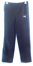Puma Boys Athletic Pants Black Blue Size XLarge 18-20 NWT - £13.81 GBP
