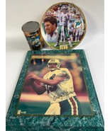 MIAMI DOLPHINS Dan Marino Collectors Pack Plate + Picture + Card NO COA - $63.64 CAD