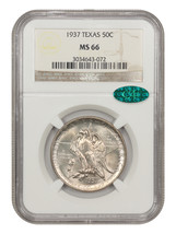 1937 50C Texas NGC/CAC MS66 - £346.00 GBP