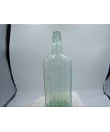 PA2 - 1890's TA Slocum Consumption Lung New York AQUA 9 1/4" Medicine Bottle - $15.00