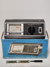 Vintage Radio Shack MICRONTA Field Strength and SWR Tester 21-525B w/ Box - £15.56 GBP