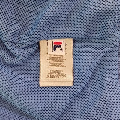 Fila Sony Ericsson Full Zip Tennis Warmup Jacket Blue Men's XL VTG Master Miami Item image 6