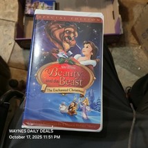 Beauty and the Beast: An Enchanted Christmas (VHS, 2002) - $5.34