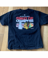 Chicago Blackhawks T-Shirt Size XL Adult Reebok 2013 Stanley Cup Champs ... - $16.78