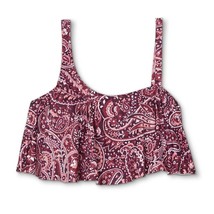 NEW Women&#39;s Post Mastectomy One Shoulder Flounce Longline Bikini  Kona Sol™ L - $15.00