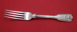 Fiddle Thread &amp; Shell by William Eaton Sterling Silver Dinner Fork 8 1/8&quot; - £140.80 GBP