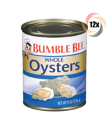 12x Packs Bumble Bee Shucked Whole Oysters Cans | 8oz | Fast Shipping! | - $64.71