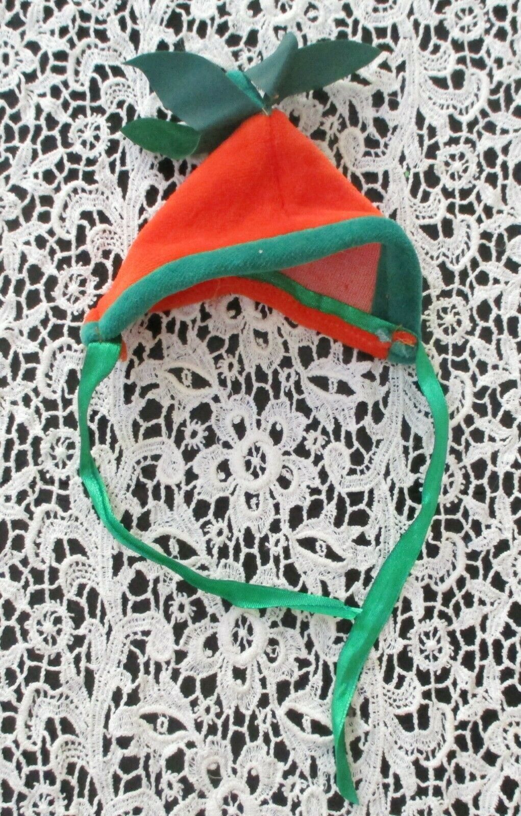 Pumpkin Top Hat Fits 6&quot; Bears - Beanies - $4.94